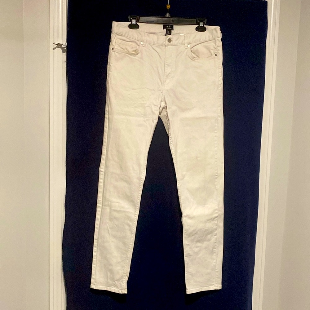 H&M White Jeans